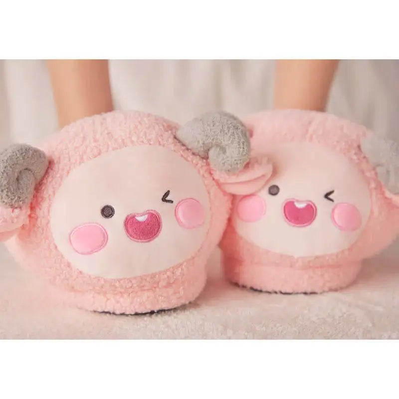 Kakao Friends - Lovely Apeach - Doll Slippers - Kakao Friends - Accesories - Harumio