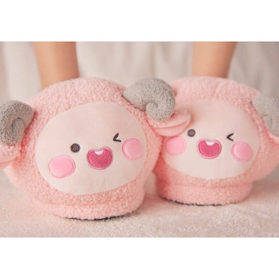 Kakao Friends - Lovely Apeach - Doll Slippers
