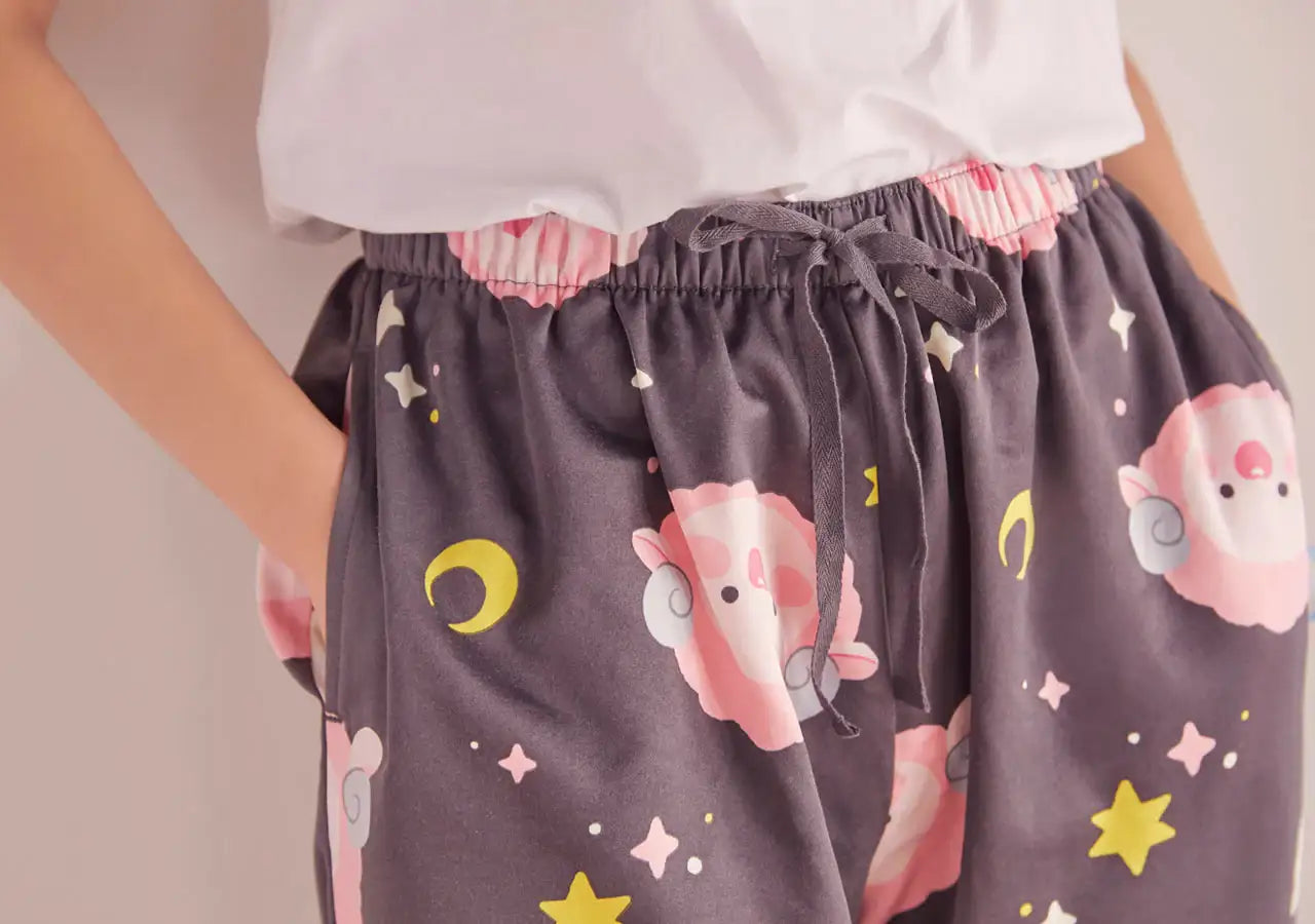 Kakao Friends - Lovely Apeach - Homewear Pants - Kakao Friends - Clothing - Harumio