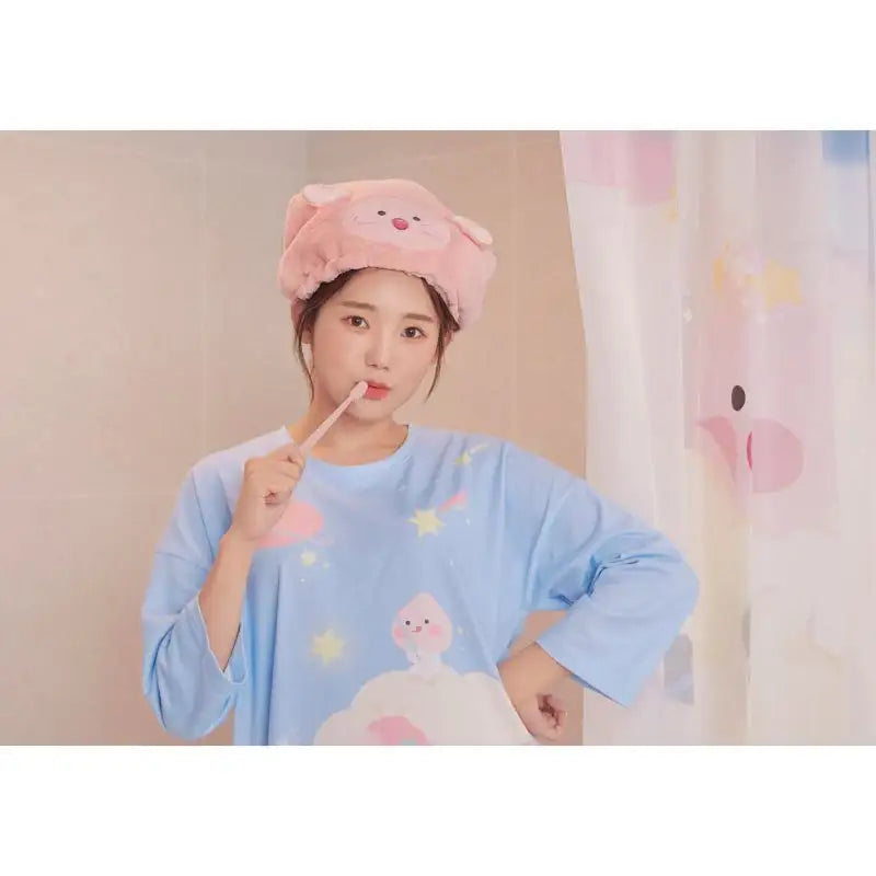 Kakao Friends - Lovely Apeach - Quick Dry Towel - Kakao Friends - Accesories - Harumio