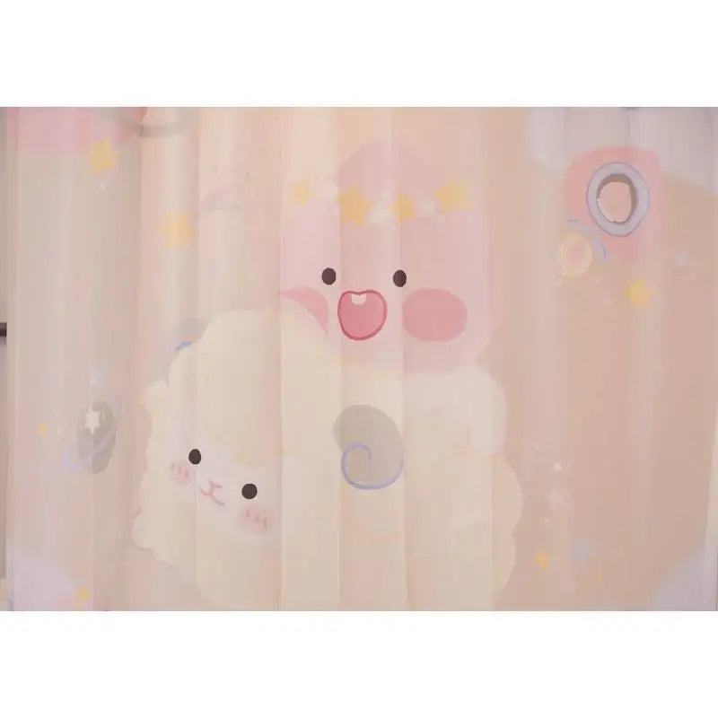 Kakao Friends - Lovely Apeach - Shower Curtain - Kakao Friends - Home & Living - Harumio