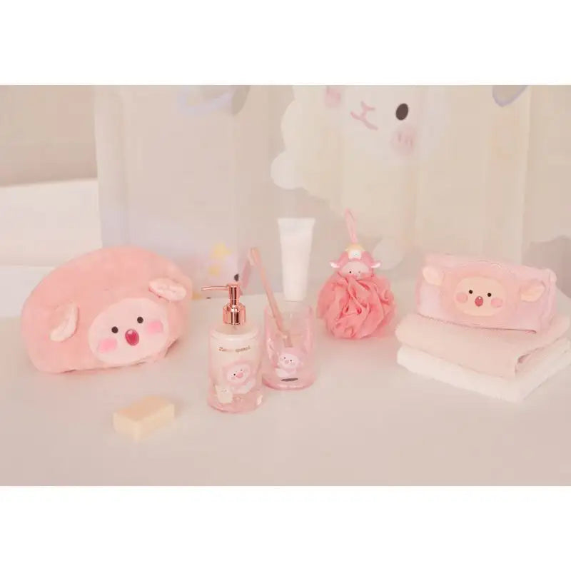 Kakao Friends - Lovely Apeach - Shower Curtain - Kakao Friends - Home & Living - Harumio
