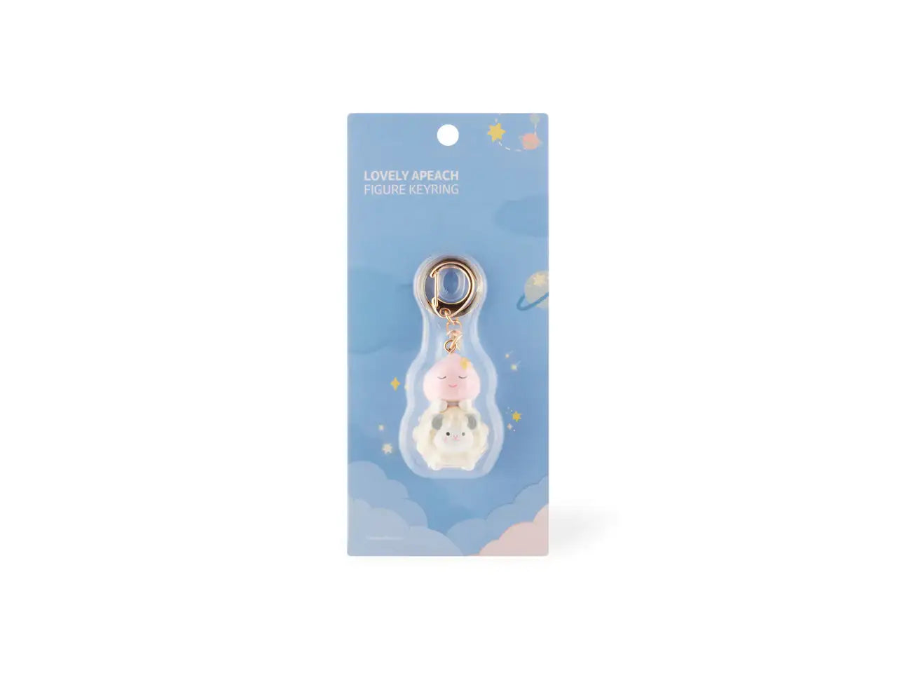 Kakao Friends - Lovely Apeach - Figure Keyring - Kakao Friends - Accesories - Harumio