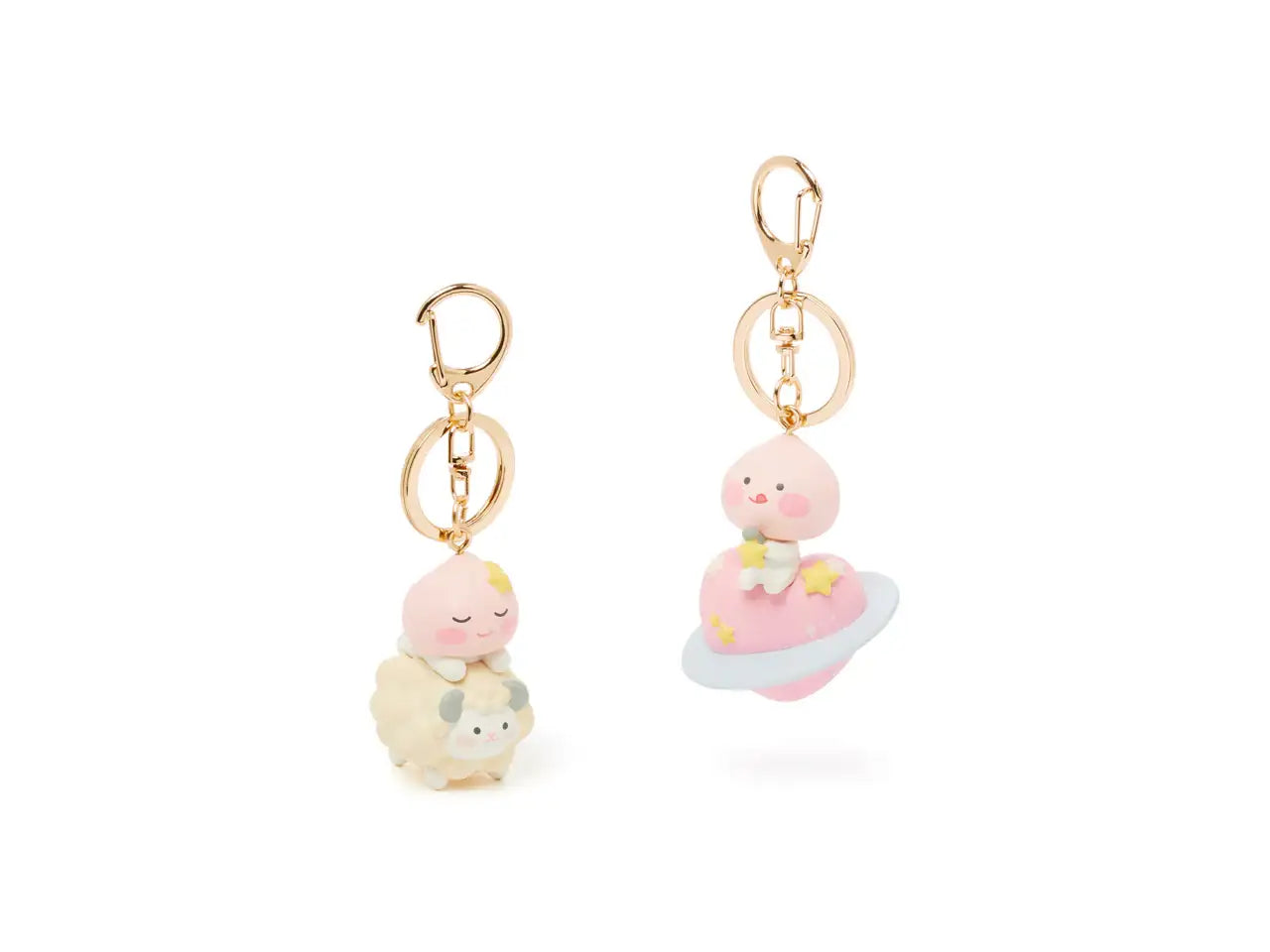 Kakao Friends - Lovely Apeach - Figure Keyring - Kakao Friends - Accesories - Harumio