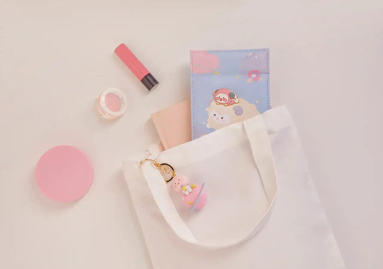 Kakao Friends - Lovely Apeach - Figure Keyring - Kakao Friends - Accesories - Harumio