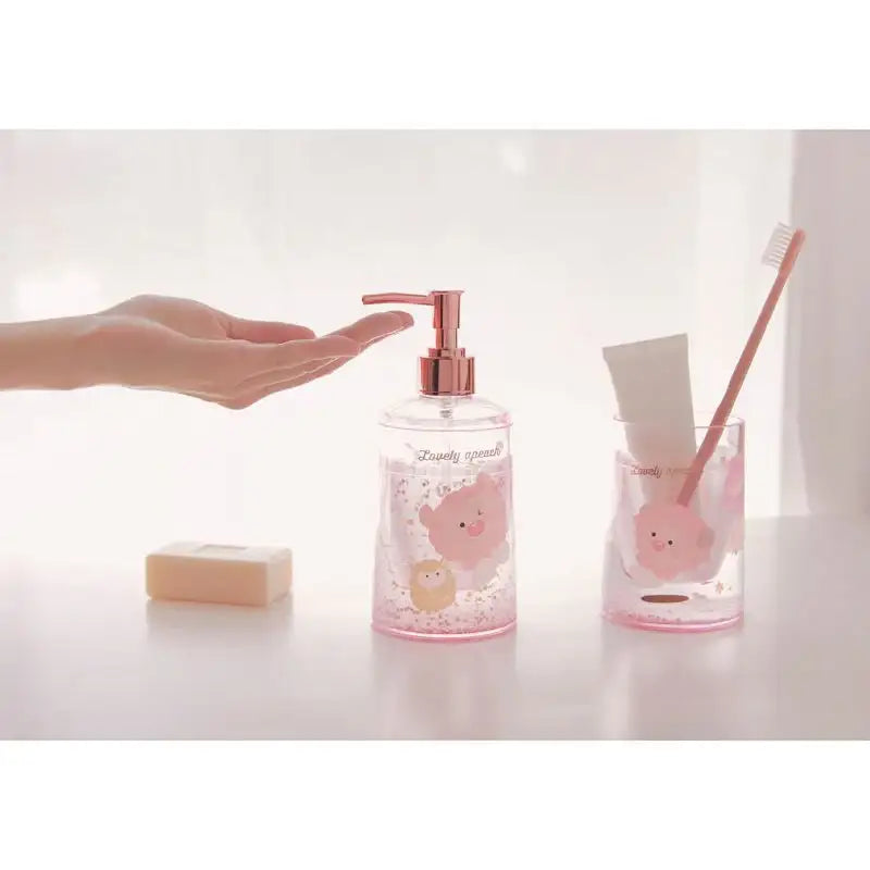Kakao Friends - Lovely Apeach - Soap Dispenser - Kakao Friends - Soap & Lotion Dispensers - Harumio