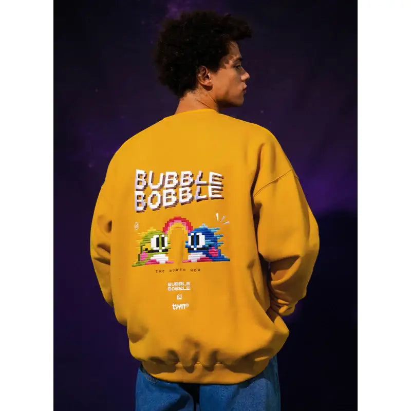 TWN x Bubble Bobble - Bubble Box Sweatshirt - TWN - Clothing - Harumio