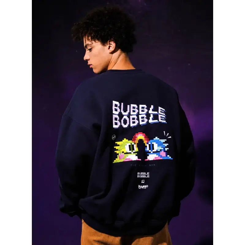 TWN x Bubble Bobble - Bubble Box Sweatshirt - TWN - Clothing - Harumio