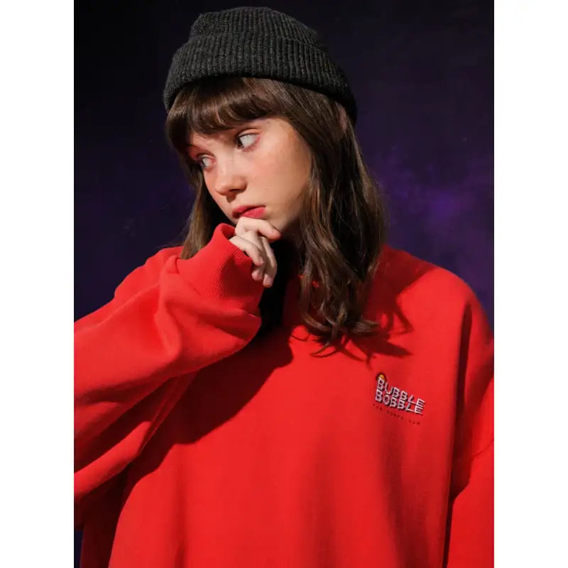 TWN x Bubble Bobble - Bubble Box Sweatshirt - TWN - Clothing - Harumio