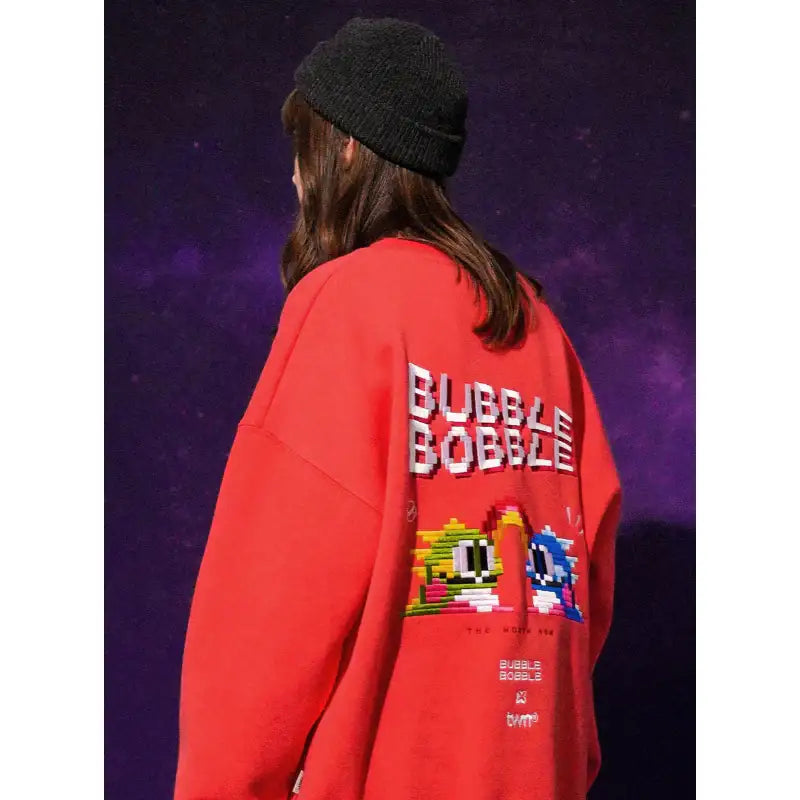 TWN x Bubble Bobble - Bubble Box Sweatshirt - TWN - Clothing - Harumio