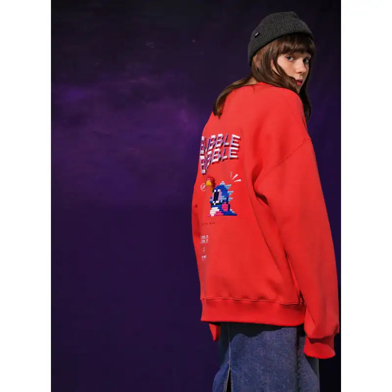 TWN x Bubble Bobble - Bubble Box Sweatshirt - TWN - Clothing - Harumio