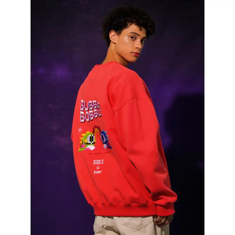 TWN x Bubble Bobble - Bubble Box Sweatshirt - TWN - Clothing - Harumio