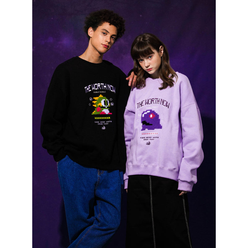 TWN x Bubble Bobble - Bubble Round Neck Sweater