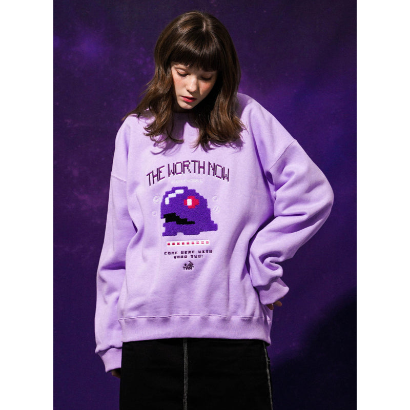 TWN x Bubble Bobble - Bubble Round Neck Sweater