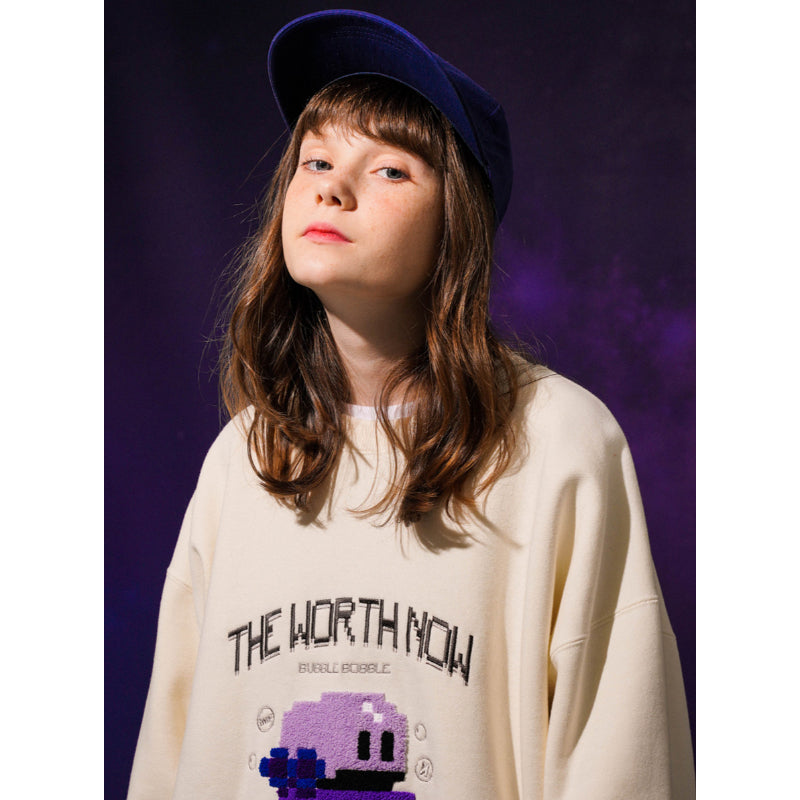 TWN x Bubble Bobble - Bubble Round Neck Sweater