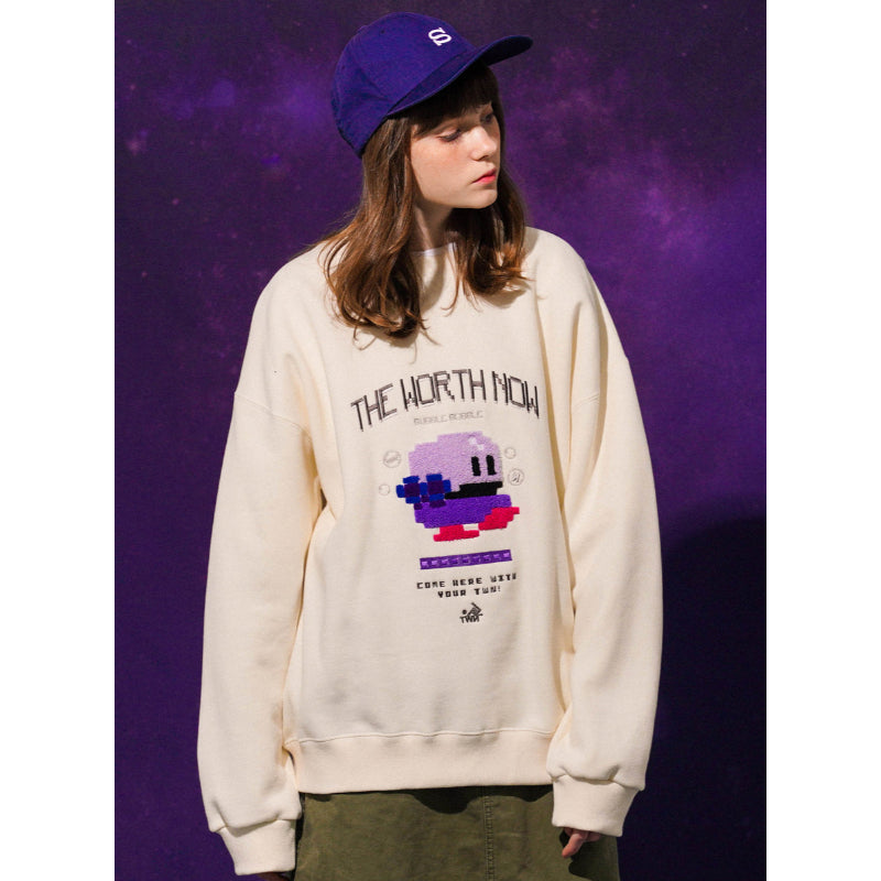 TWN x Bubble Bobble - Bubble Round Neck Sweater