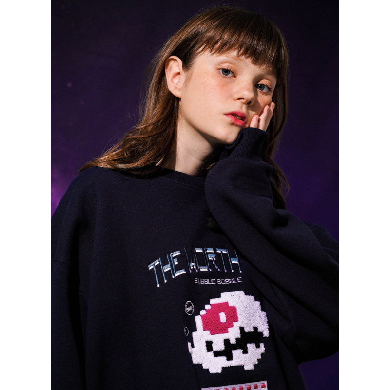 TWN x Bubble Bobble - Bubble Round Neck Sweater