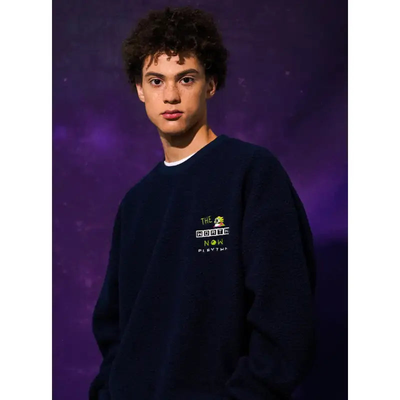 TWN x Bubble Bobble - Textless Sweatshirt - TWN - Clothing - Harumio