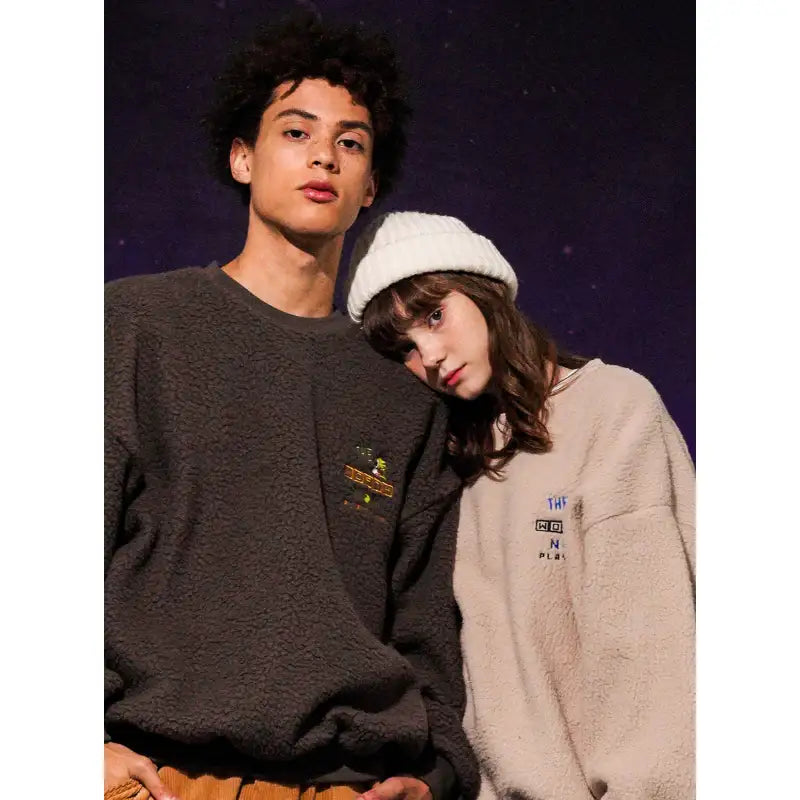 TWN x Bubble Bobble - Textless Sweatshirt - TWN - Clothing - Harumio