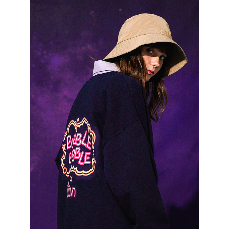 TWN x Bubble Bobble - Signature Neon Bubble Sweater