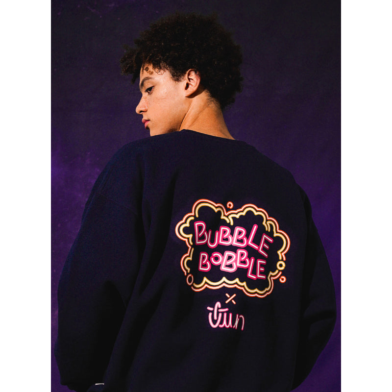 TWN x Bubble Bobble - Signature Neon Bubble Sweater