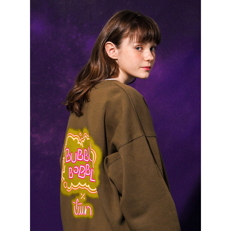 TWN x Bubble Bobble - Signature Neon Bubble Sweater