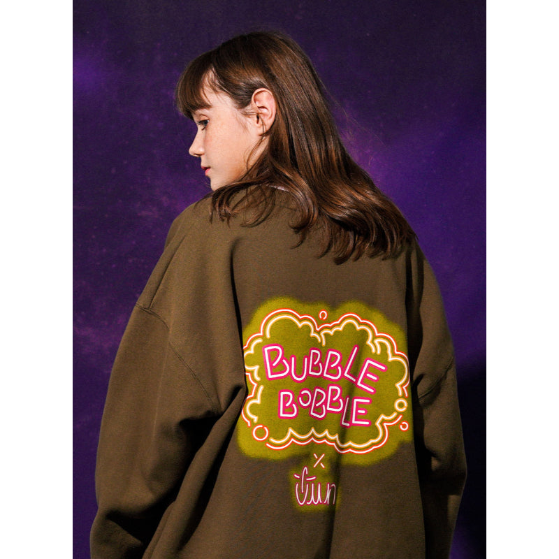 TWN x Bubble Bobble - Signature Neon Bubble Sweater