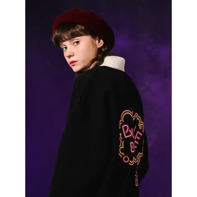 TWN x Bubble Bobble - Signature Neon Bubble Sweater - TWN - Clothing - Harumio