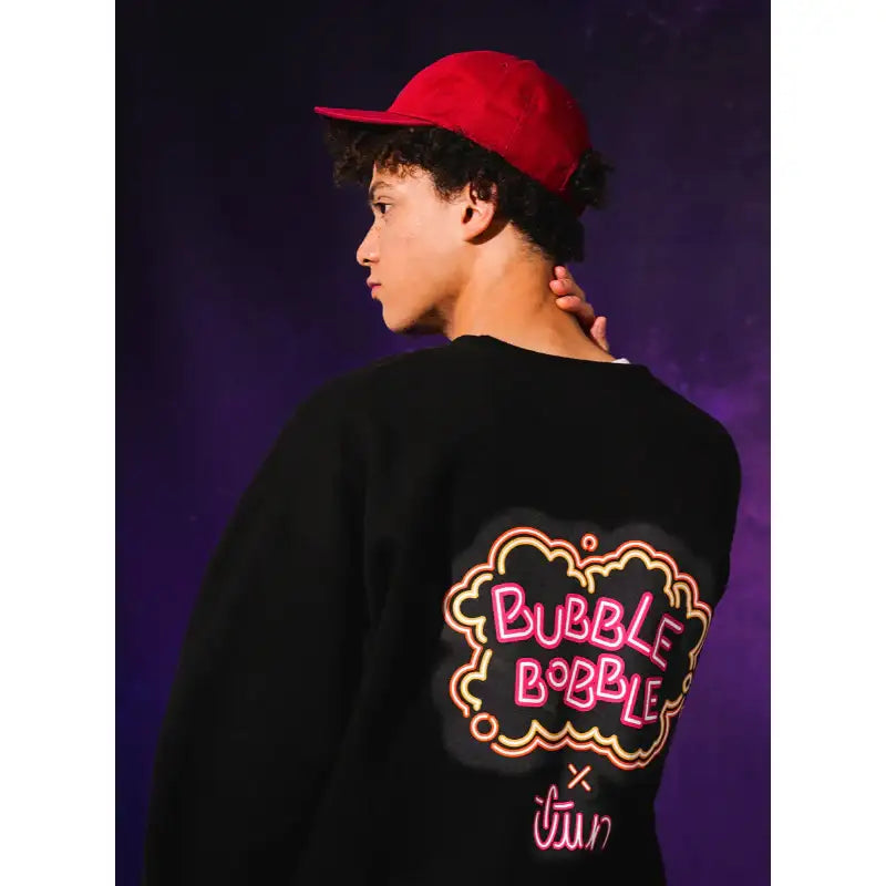 TWN x Bubble Bobble - Signature Neon Bubble Sweater - TWN - Clothing - Harumio