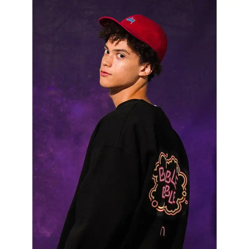 TWN x Bubble Bobble - Signature Neon Bubble Sweater - TWN - Clothing - Harumio
