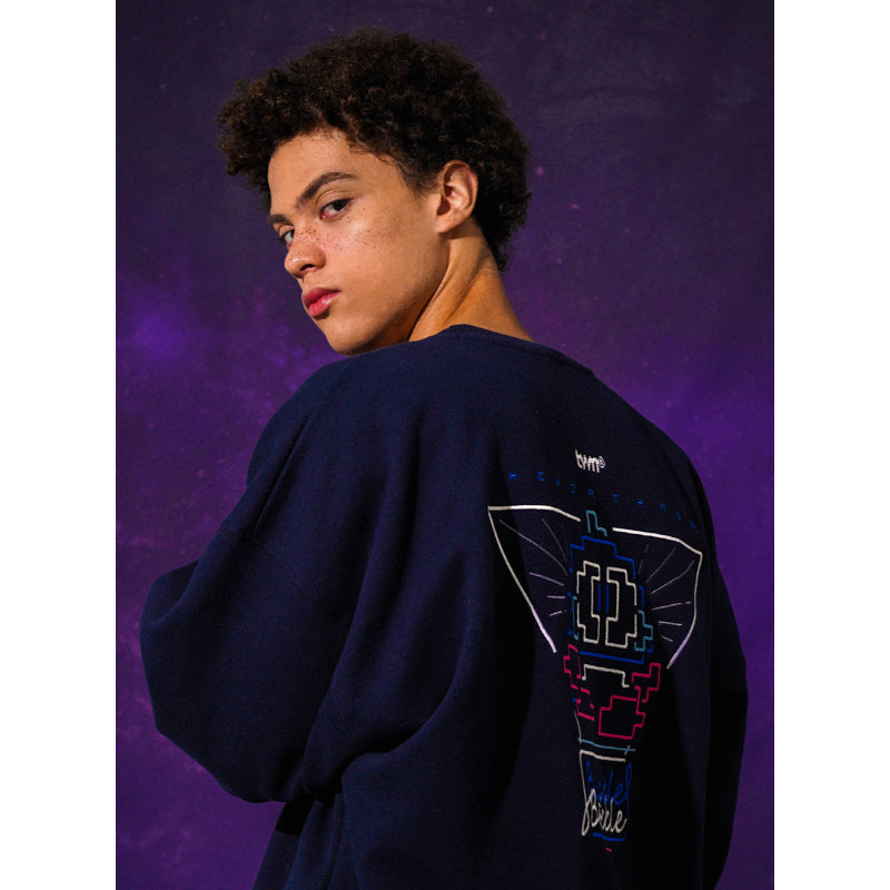 TWN x Bubble Bobble - Neon Bubble Sweater