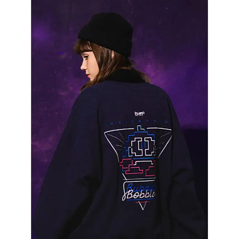 TWN x Bubble Bobble - Neon Bubble Sweater - TWN - Clothing - Harumio