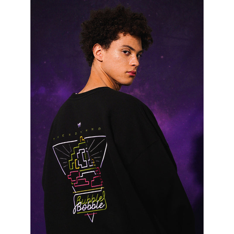 TWN x Bubble Bobble - Neon Bubble Sweater