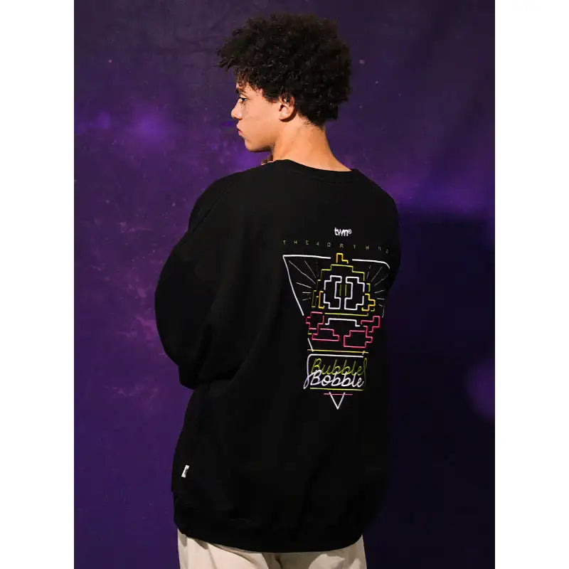 TWN x Bubble Bobble - Neon Bubble Sweater - TWN - Clothing - Harumio