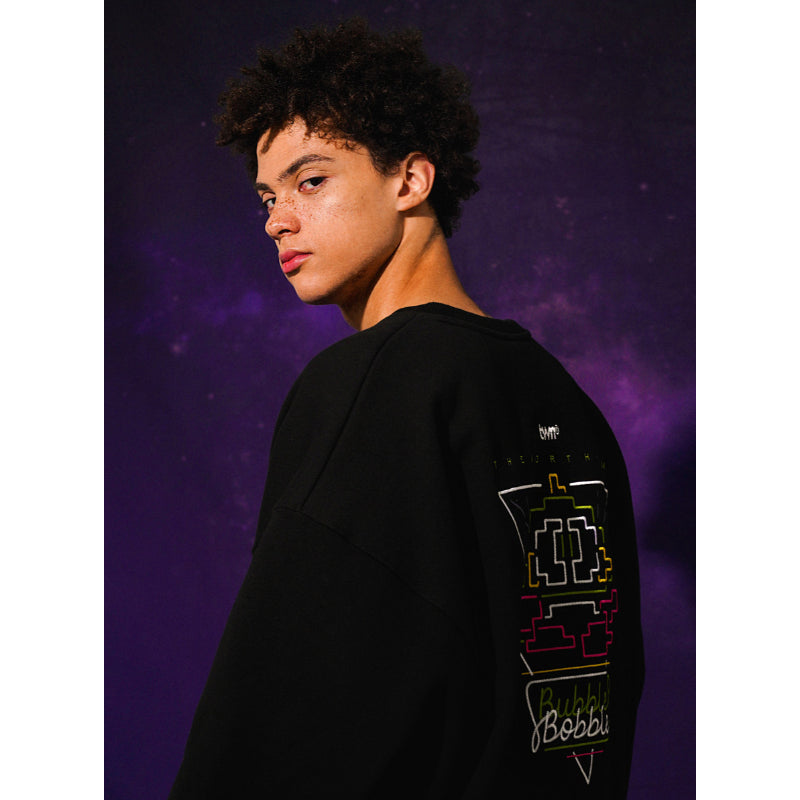 TWN x Bubble Bobble - Neon Bubble Sweater