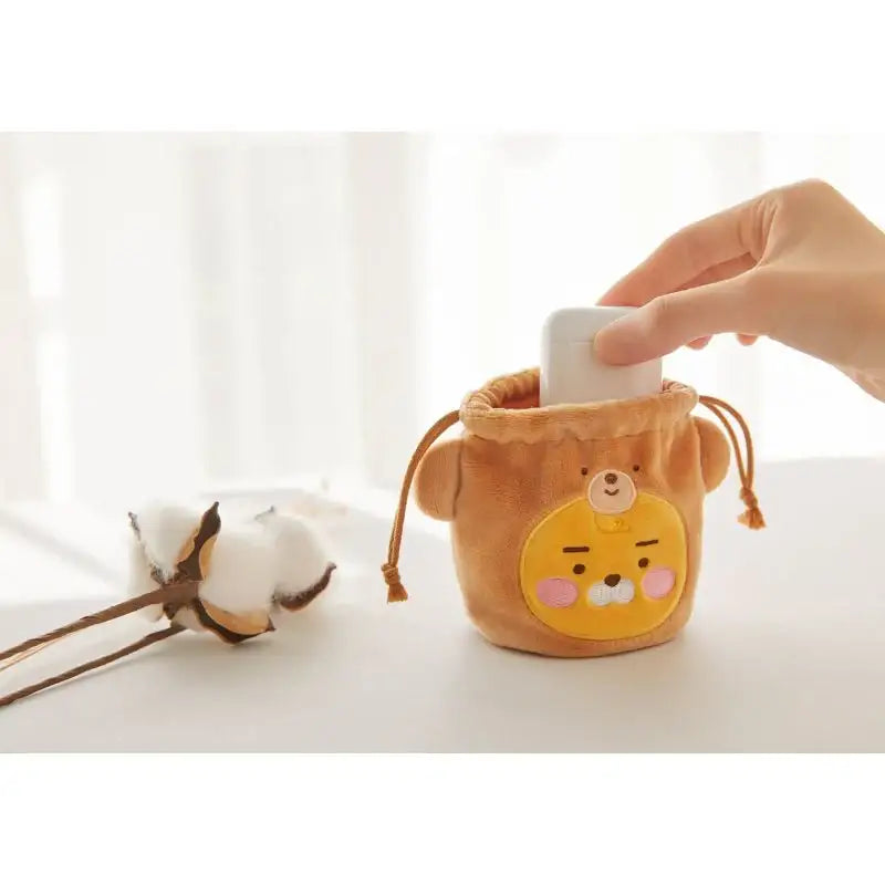 Kakao Friends - Cotton Friends Face Pouch - Kakao Friends - Bag - Harumio