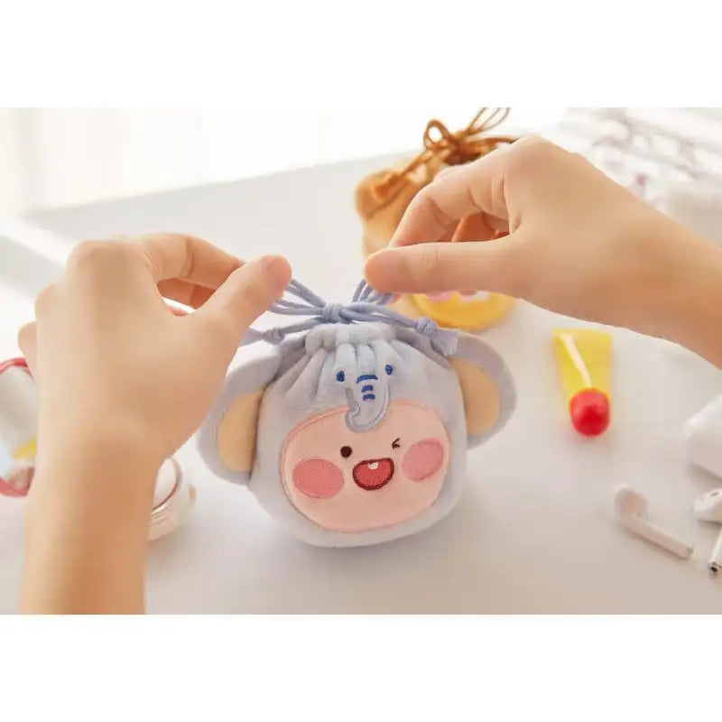 Kakao Friends - Cotton Friends Face Pouch - Kakao Friends - Bag - Harumio