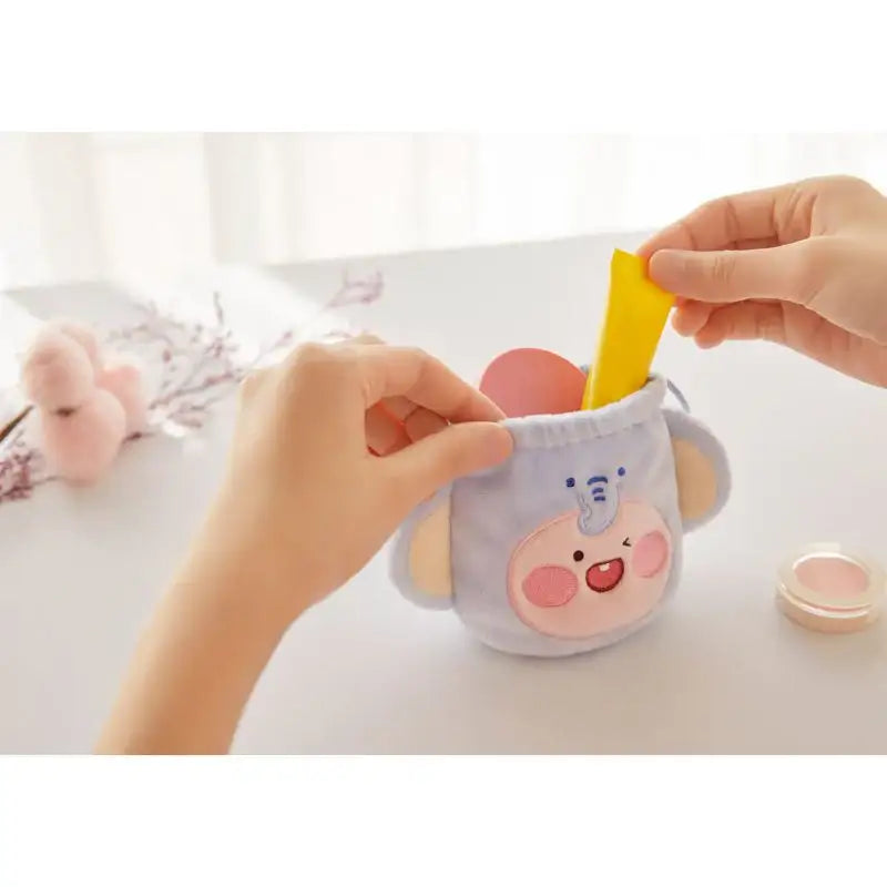 Kakao Friends - Cotton Friends Face Pouch - Kakao Friends - Bag - Harumio