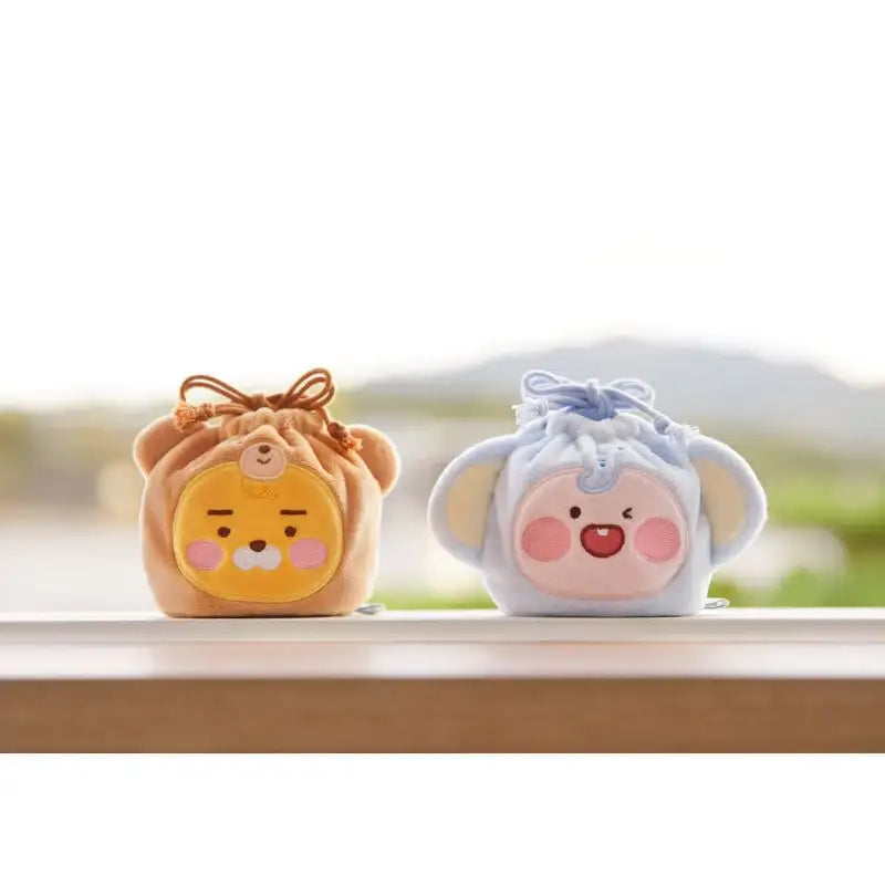 Kakao Friends - Cotton Friends Face Pouch - Kakao Friends - Bag - Harumio