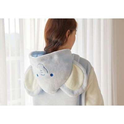Kakao Friends - Cotton Friends One-Piece Nightwear - Elephant Apeach