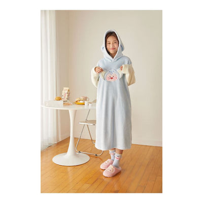 Kakao Friends - Cotton Friends One-Piece Nightwear - Elephant Apeach