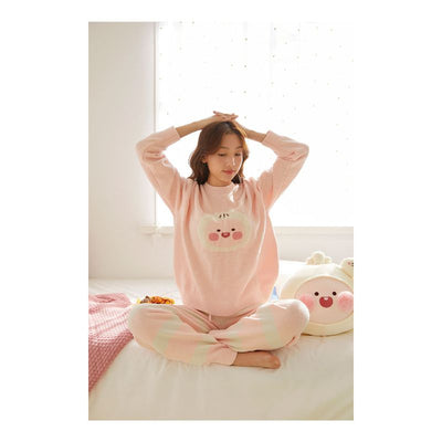 Kakao Friends - Cotton Friends Women's Soft Pajamas Set - Apeach