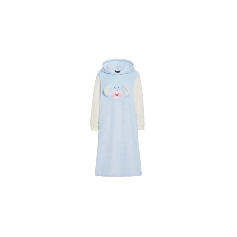 Kakao Friends - Cotton Friends One-Piece Nightwear - Elephant Apeach