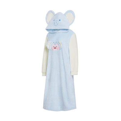 Kakao Friends - Cotton Friends One-Piece Nightwear - Elephant Apeach