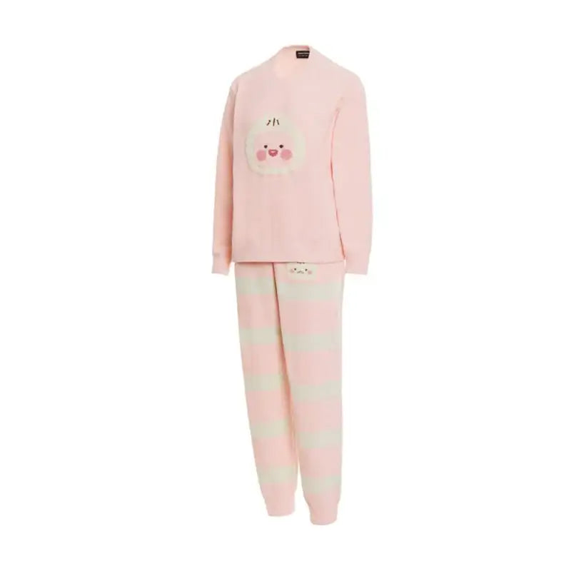 Kakao Friends - Cotton Friends Women's Soft Pajamas Set - Apeach - Kakao Friends - Clothing - Harumio