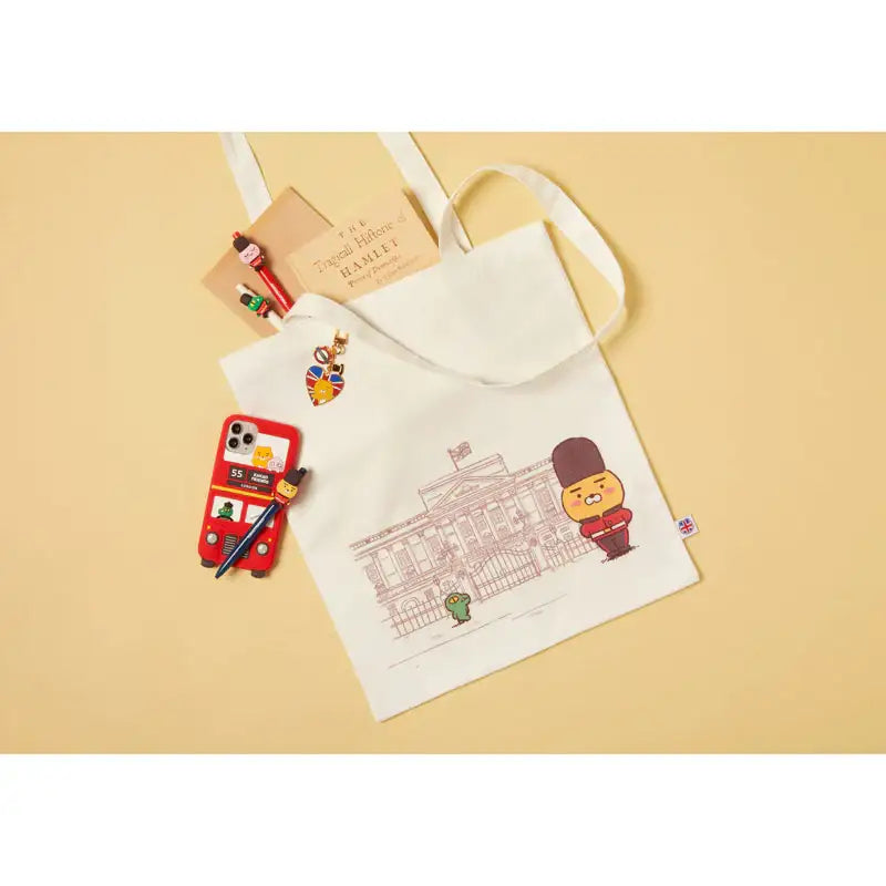 Kakao Friends - London Edition - Eco Bag - Kakao Friends - Bag - Harumio