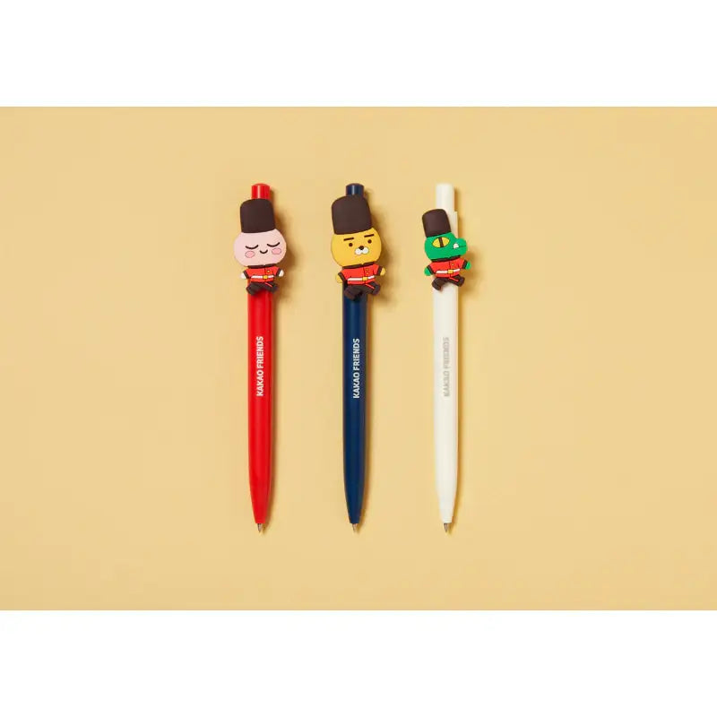 Kakao Friends - London Edition - Gel Pen Set - Kakao Friends - Stationery - Harumio