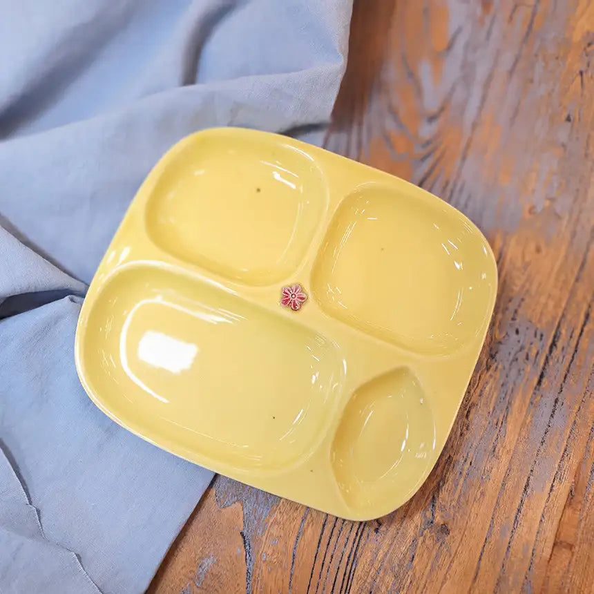 Bosan Pottery - Porcelain Sharing Plate for Kids - Bosan Pottery - Home & Living, Accessories - Harumio