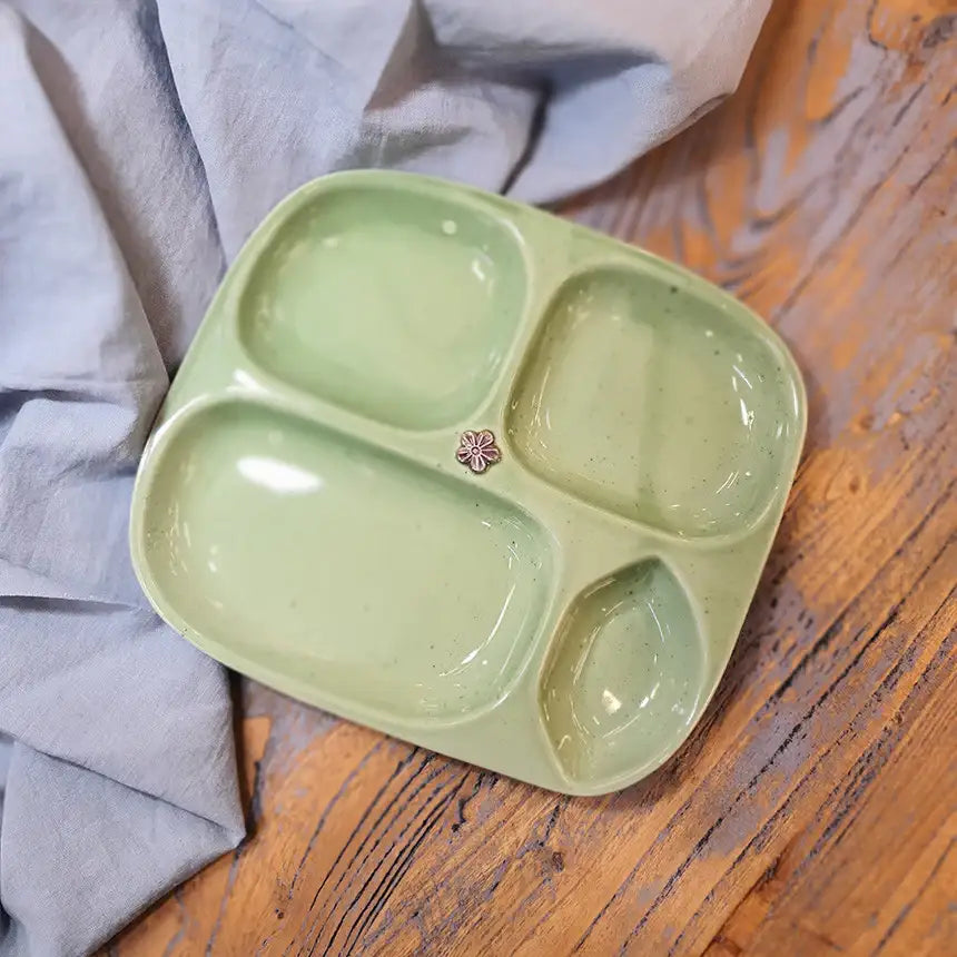 Bosan Pottery - Porcelain Sharing Plate for Kids - Bosan Pottery - Home & Living, Accessories - Harumio