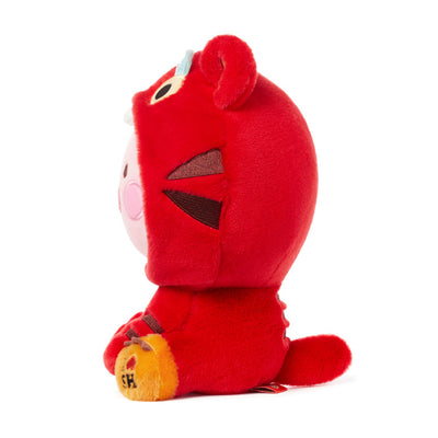 Kakao Friends - Apeach Tiger Edition Costume Upright Plush Doll
